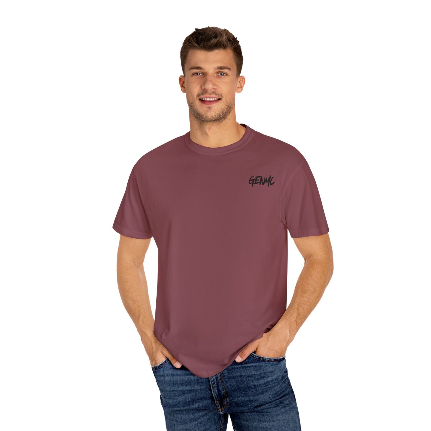 GENMC Minimal Signature Tee – Yam Color