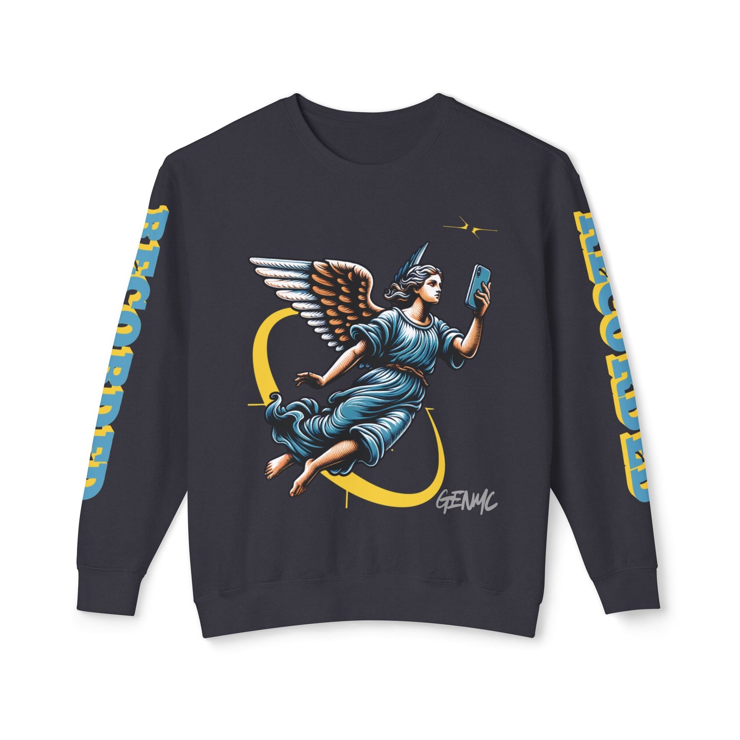 “Recorded” Crewneck Sweatshirt by GENMC