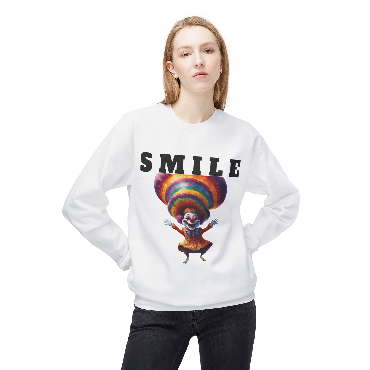 Unisex Midweight Softstyle Fleece Crewneck Sweatshirt